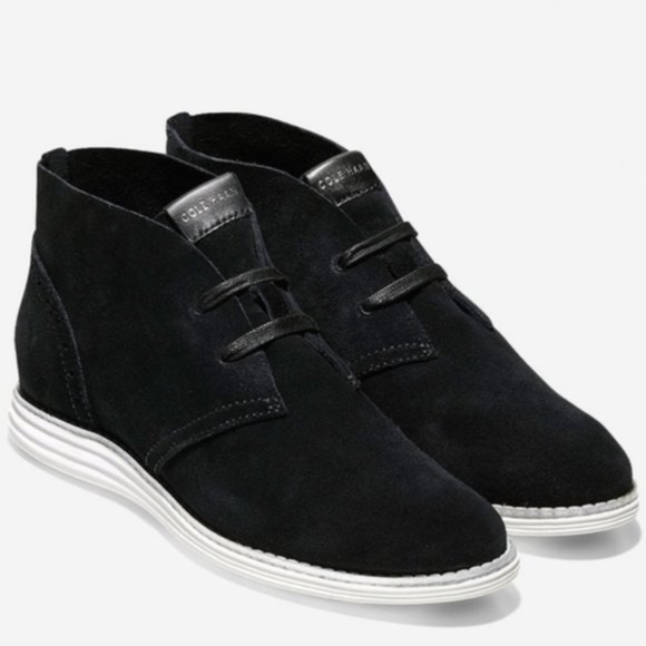 Cole Haan Women's OriginalGrand Chukka Suede Boots - Picture 1 of 9